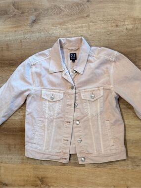 GAP Light Pink Denim Jacket